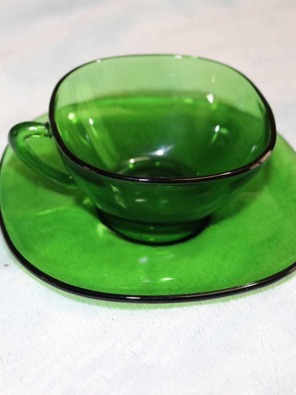 Verecore 1970s green coffee service